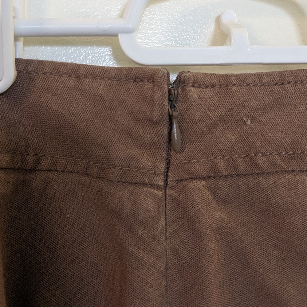 Linen blend skirt - Picture 3 of 5